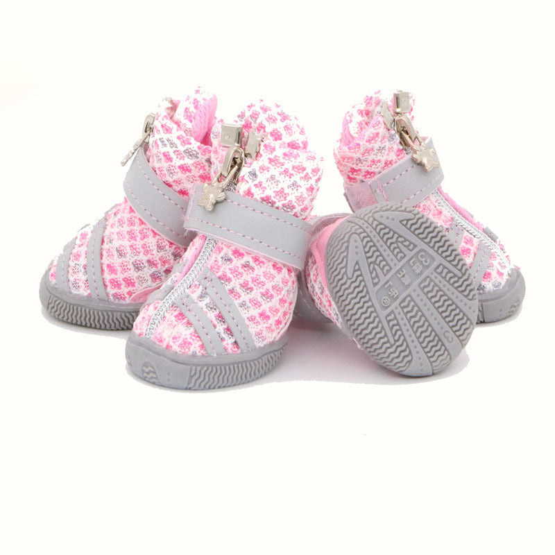 Breathable pet shoes
Sports dog shoes
Non-slip dog shoes
Rubber dog shoes
Soft dog footwear
Comfortable dog shoes for small dogs
Small and medium dog shoes
Colorful dog shoes
Pet shoes with honeycomb mesh