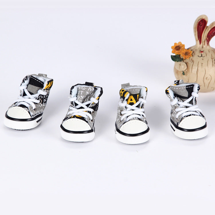 Breathable dog sneakers
Dog shoes for summer
Dog paw protection sneakers
Cartoon printed dog shoes
Summer dog shoes
Dog shoes for paw burns
Comfortable dog sneakers
Cute dog sneakers
Easy to clean dog shoes
Dog sneakers for outdoor walks