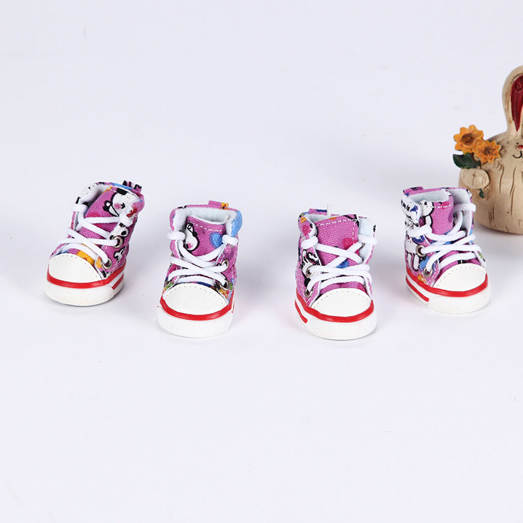 Breathable dog sneakers
Dog shoes for summer
Dog paw protection sneakers
Cartoon printed dog shoes
Summer dog shoes
Dog shoes for paw burns
Comfortable dog sneakers
Cute dog sneakers
Easy to clean dog shoes
Dog sneakers for outdoor walks