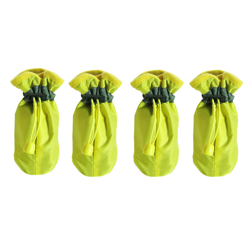 Colorful Printed Dog Shoes with Non-Slip Soles