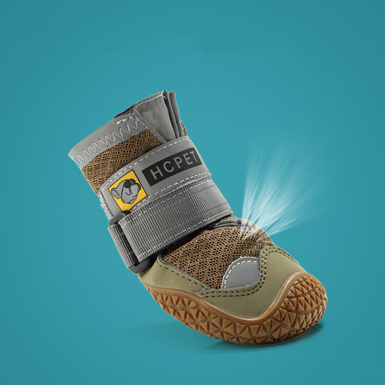 Breathable Summer Dog Shoes for Paw Protection