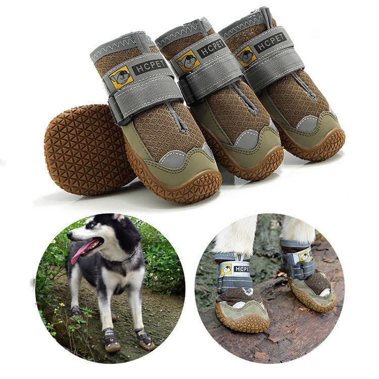 Breathable Summer Dog Shoes for Paw Protection
