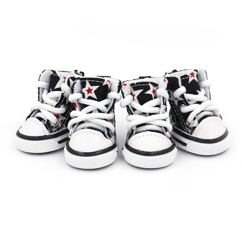 Four-season dog shoes
Small dog canvas shoes
Breathable dog shoes
Comfortable dog footwear
Soft dog shoes
Canvas shoes for dogs
Dog shoes for all seasons
Lightweight dog shoes
Protective dog shoes
Cozy pet shoes