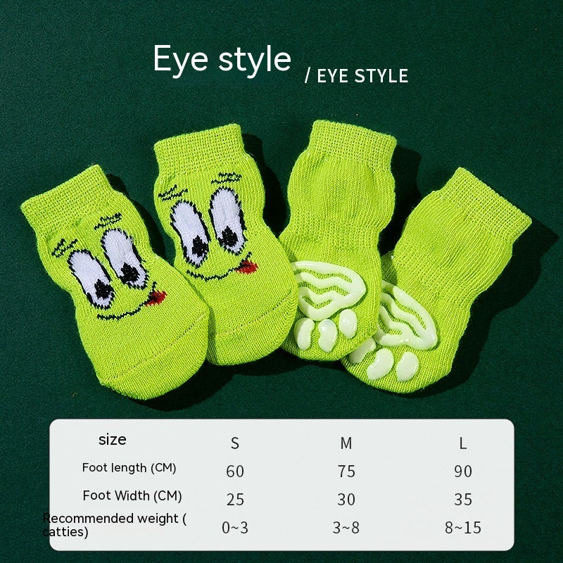 Non-slip pet socks
High-quality pet socks
Teddy dog socks
Corgi socks
Cat socks with non-slip sole
Cartoon animal print pet socks
Non-slip socks for pets
Pet paw protection socks
Cute pet socks
4-pack pet socks for dogs and cats