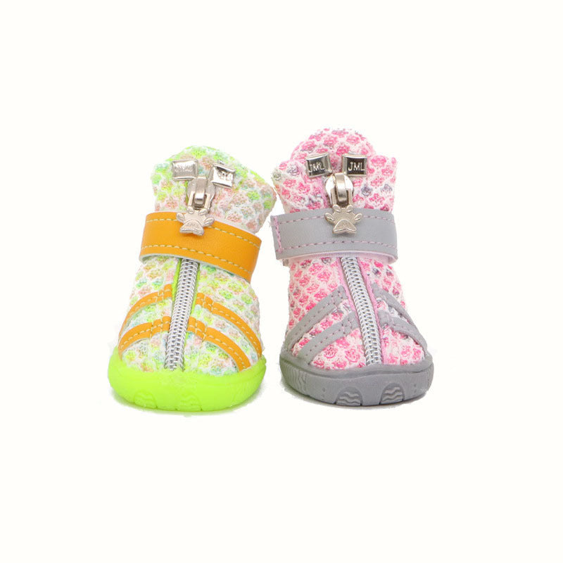 Breathable pet shoes
Sports dog shoes
Non-slip dog shoes
Rubber dog shoes
Soft dog footwear
Comfortable dog shoes for small dogs
Small and medium dog shoes
Colorful dog shoes
Pet shoes with honeycomb mesh