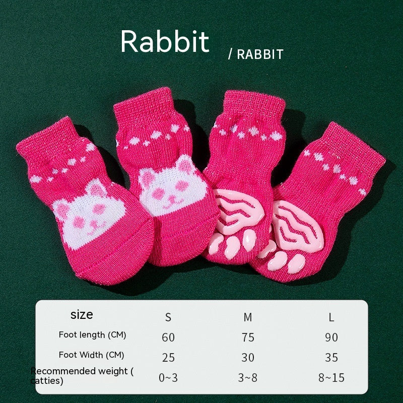 Non-slip pet socks
High-quality pet socks
Teddy dog socks
Corgi socks
Cat socks with non-slip sole
Cartoon animal print pet socks
Non-slip socks for pets
Pet paw protection socks
Cute pet socks
4-pack pet socks for dogs and cats