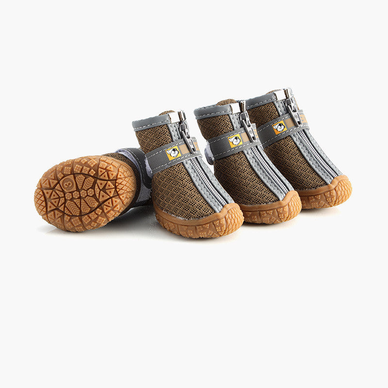 Pomeranian dog shoes
Corgi dog shoes
Rubber dog shoes
Breathable dog shoes
Non-slip pet shoes
Wear-resistant pet shoes
Cowboy style dog shoes
Dog shoes for small breeds
Comfortable dog footwear
9-hole mesh dog shoes
Stylish pet shoes for dogs