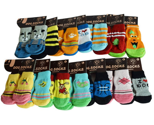 Colorful Anti-Skid Dog Socks for Small Dogs”
“Non-Slip Dog Socks for Hardwood Floors”
“Indoor Printed Dog Socks for Puppies”