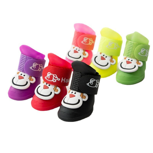 Cartoon pet boots
Waterproof cat boots
Silicone pet boots
Non-slip cat shoes
Soft bottom cat boots
Summer cat shoes
Pet shoes for cats
Cat paw protection
Summer pet supplies
Non-slip waterproof boots for cats