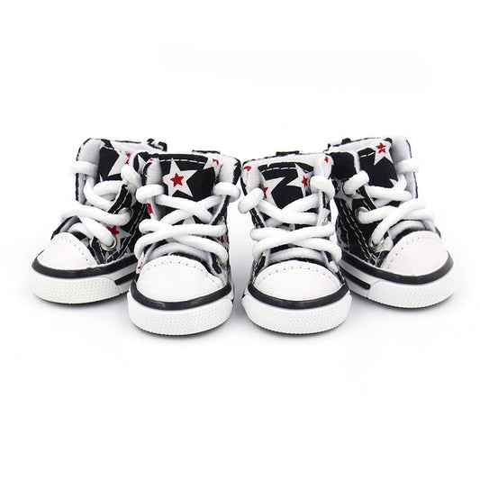 Four-season dog shoes
Small dog canvas shoes
Breathable dog shoes
Comfortable dog footwear
Soft dog shoes
Canvas shoes for dogs
Dog shoes for all seasons
Lightweight dog shoes
Protective dog shoes
Cozy pet shoes