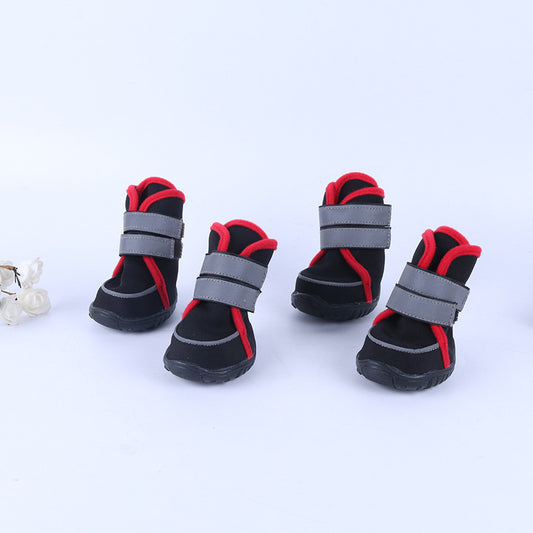 Pet dog shoes
All season dog shoes
Cute dog shoes
Dog footwear for all weather
Comfortable dog shoes
Outdoor dog shoes
Protect dog paws
Dog boots for winter/summer